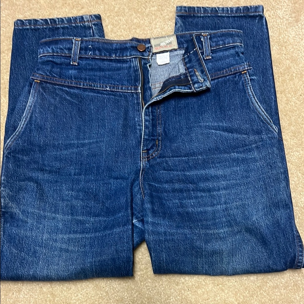 1980’s Republic Denim Jeans Vintage Balloon Leg Size 13/14